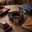 Quality Leather Design Hook Belt - 3