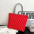 Stylish Gray Canvas Tote Bag - 2
