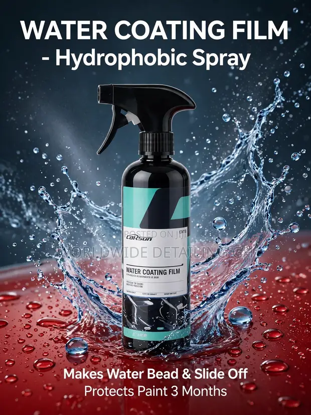 CARSUN Water Coating Film - Hydrophobic Spray Protection - 500ml - 1