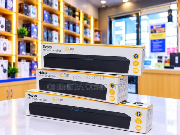 Mebus Mini Soundbar 2.1 Channel Bluetooth 5.4 - 1
