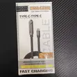 240W Type-C to Type-C Fast Charging Cable with Phone Holder - 3