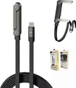 240W Type-C to Type-C Fast Charging Cable with Phone Holder - 5
