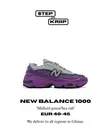 New Balance 1000 Sneakers - 1