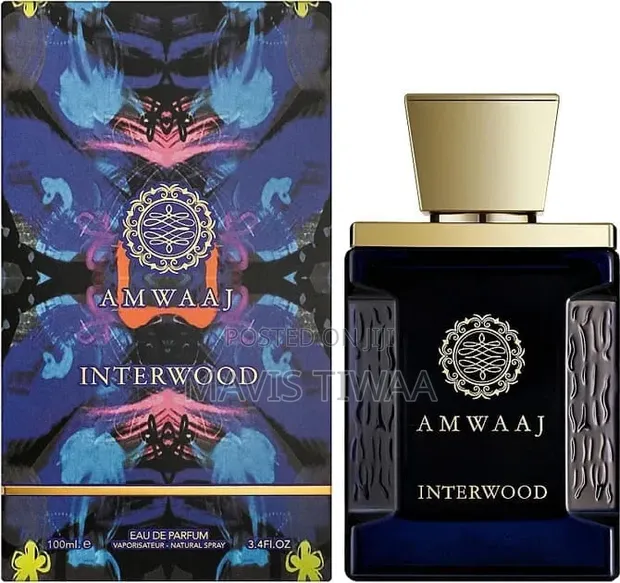 Amwaaj Interwood Eau de Parfum for Men - 1