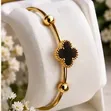 Open Cuff Bangle Bracelet - 4