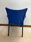 Relax Plastic Chairs with Metal Legs - 2