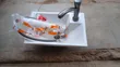 Brand New Wash Hand Basin with Tap Set - 1