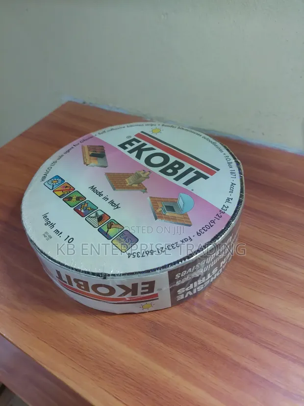EKOBIT 10m Self-Adhesive Bitumen Strip Roll - 1
