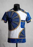 Men's Round Neck Zip Closure Shirt - 1