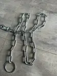 Ring Handle Pet Chain with Big Hook - 2