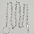 Ring Handle Pet Chain with Snag Hook - 1