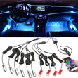 Car Interior RGB Ambient LED Strip Lights - App Controlled - 1