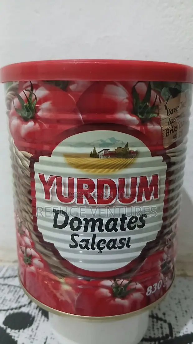 Yurdum 830g Tin Tomatoes - 1