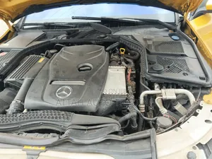 Mercedes-Benz C63 2016 Yellow