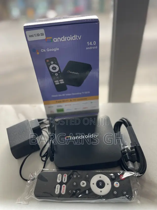 Smart Android TV Box (Mortal T1) - Android 14 - 1