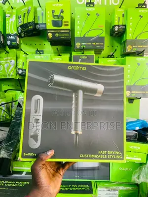 Oraimo SwiftDry 3-Speed Hair Dryer - Gold