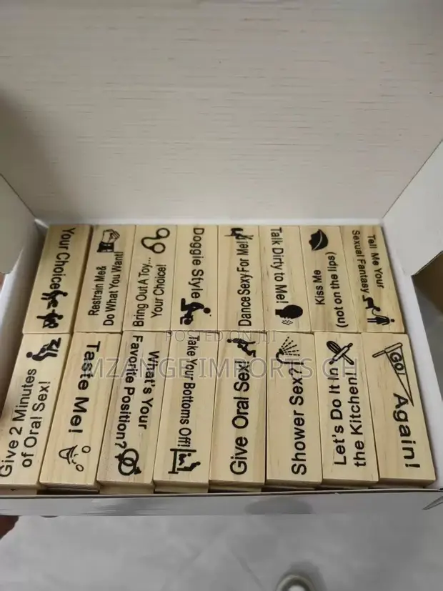 Couples Intimate Jenga Sex Games - 1