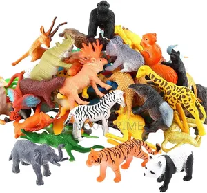 36pc Mr Nice Toys Miniature Forest Animals