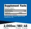 Nutricost D-Aspartic Acid (DAA) 2000mg Capsules (180 Count) - 1