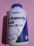Nutricost D-Aspartic Acid (DAA) 2000mg Capsules (180 Count) - 3