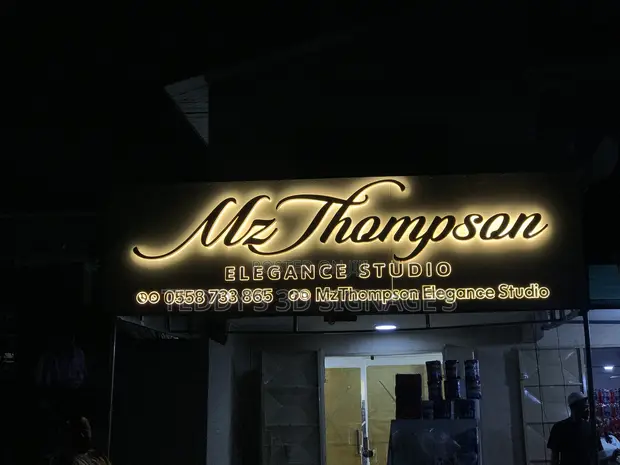 3D Signage Services - 1