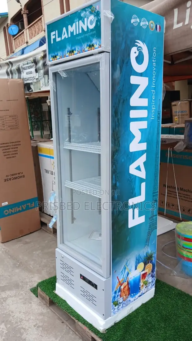 Flamino 300 Litre Durable Showcase Display Fridge - 1