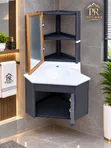Quality Corner Basin Set with Tap - Brand New - 1