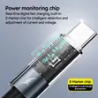 Type-C to Type-C Cable 100W PD Fast Charging USB-C Display Cable - 5