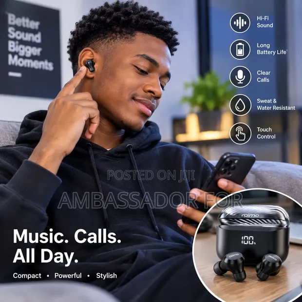 Oraimo AirBuds 4 ENC True Wireless Earbuds - 1