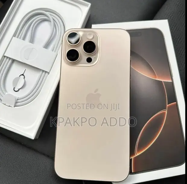 New Apple iPhone 16 Pro Max 512GB Gold - 1