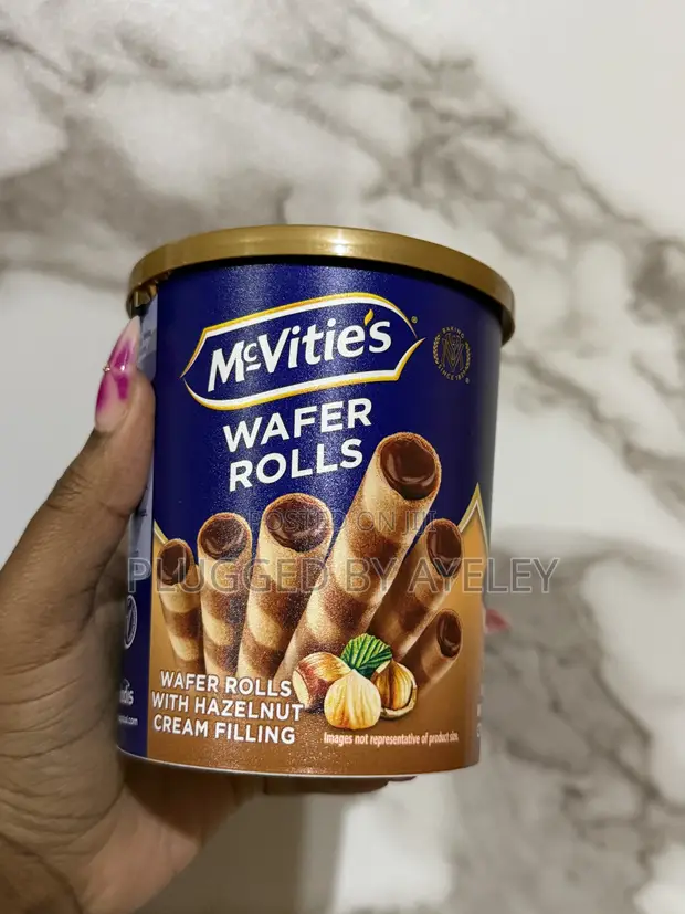 McVitie's Wafer Rolls - Hazelnut - 1