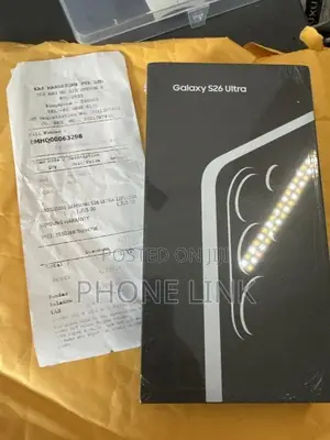 New Samsung Galaxy S26 Ultra 5G 512GB White