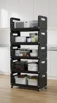 5-Tier Multi-Purpose Mobile Storage Rack - 1