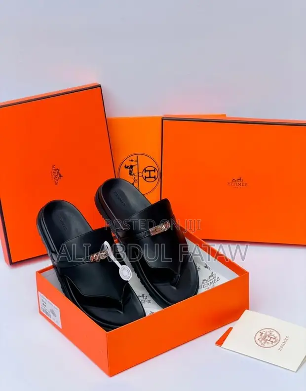 Original Ladies Hermes Slippers - 1