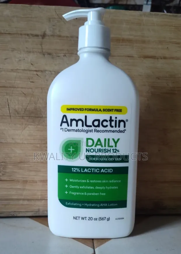 Amlactin Daily Moisturizing Lotion - Improved Formula - 567g - 1
