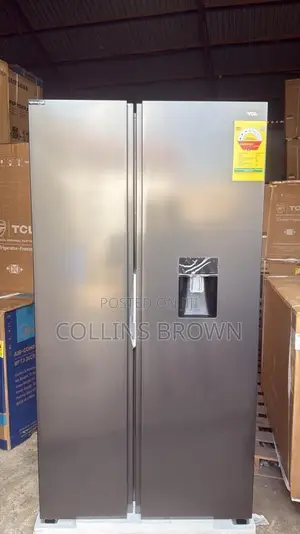 Brand New TCL Side by Side Fridge - 529L