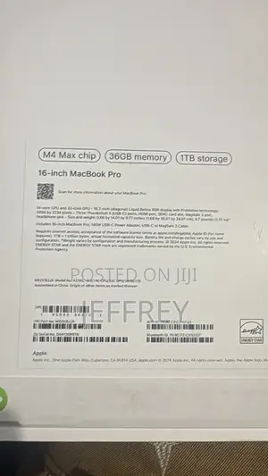 Apple MacBook Pro 2024 M4 Max 1TB SSD 32GB RAM