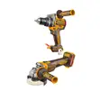 INGCO 20V Cordless Drill & 115mm Angle Grinder Combo - 2
