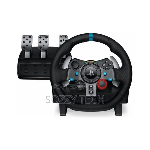 Logitech G29 Driving Force Racing Wheel for PS5/PS4/PS3 - 1