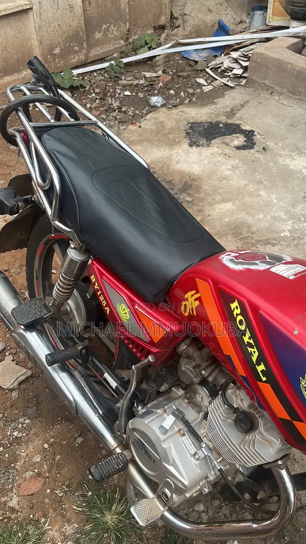 Royal RY125 Motorcycle 2025 Red - 1