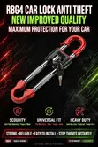 Heavy-Duty Steering Wheel Lock - 3