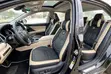 Beige & Black Leather Quilted Full Seat Covers - Universal Fit - 2