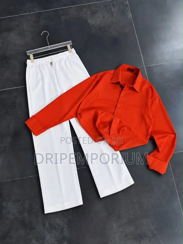 Tight Line Clothing 2-Piece Linen Set - 1