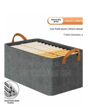 Clothing Storage Box - Foldable Organizer