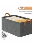 Clothing Storage Box - Foldable Organizer - 1