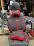 OPSM Luxury Sport Edition Car Seat Covers - Black & Red - 1