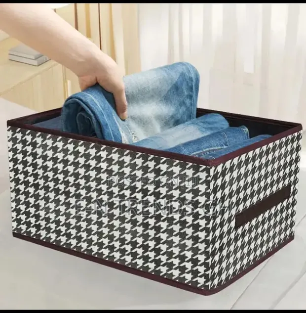 Foldable Clothing Storage Box - 1