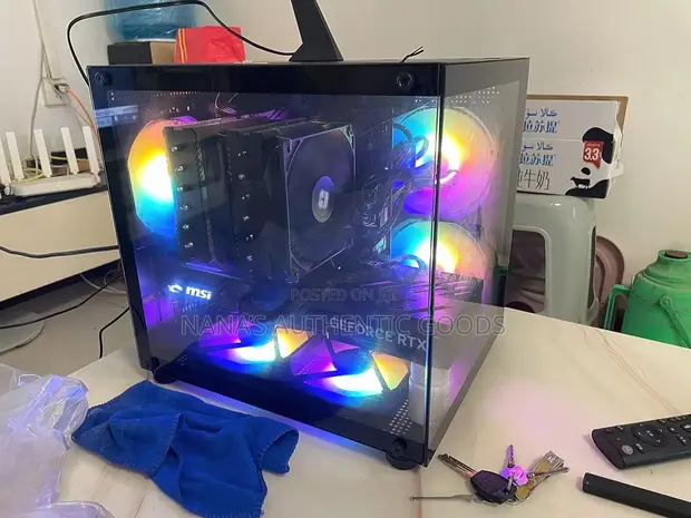 Mini Gaming PC Case Black - 1