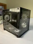 Mini Gaming PC Case Black - 3