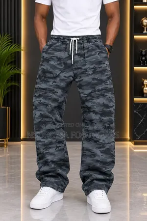 Quality Camo Joggers for Men - Sizes XL-4XL